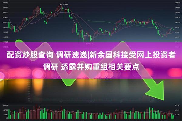 配资炒股查询 调研速递|新余国科接受网上投资者调研 透露并购重组相关要点