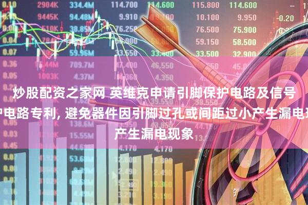 炒股配资之家网 英维克申请引脚保护电路及信号保护电路专利, 避免器件因引脚过孔或间距过小产生漏电现象